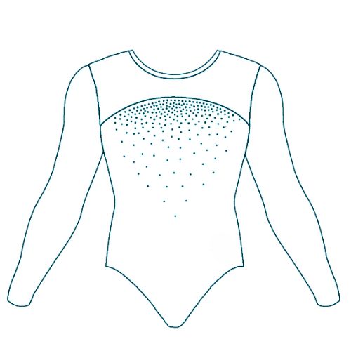 Long-Sleeved-Leotards - IKAANYA Long-Sleeved-Leotards
