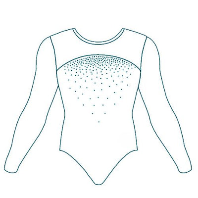 Long-Sleeved-Leotards - IKAANYA Long-Sleeved-Leotards