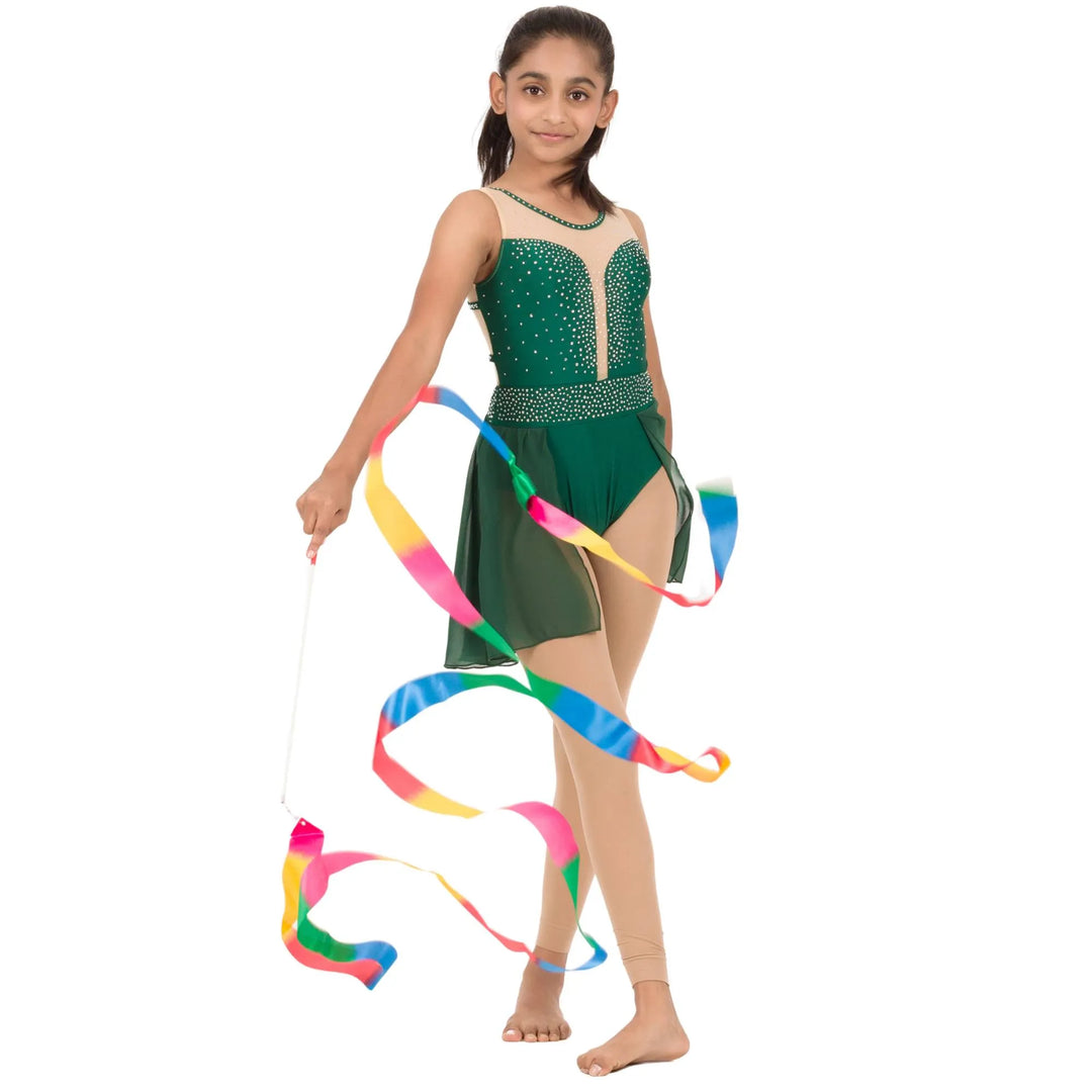 SHINE | Cross-Back Skirted Dance Dress