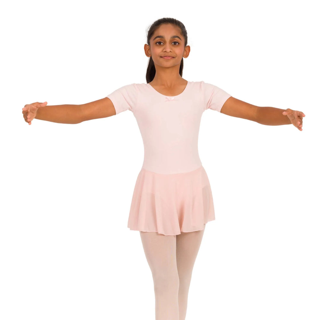 Short Sleeves Ballet Dress