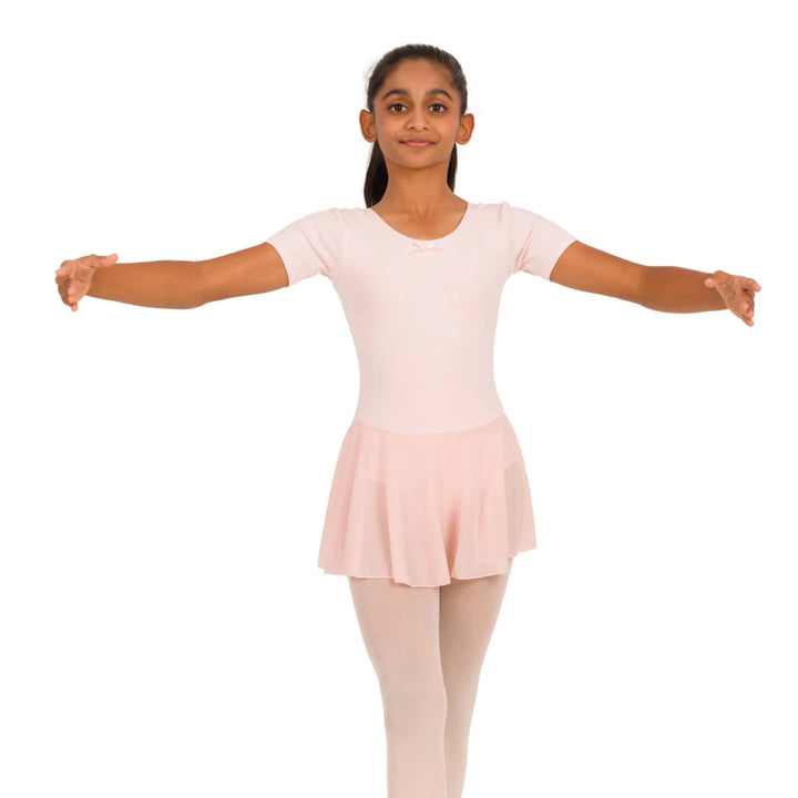 Short Sleeves Ballet Dress