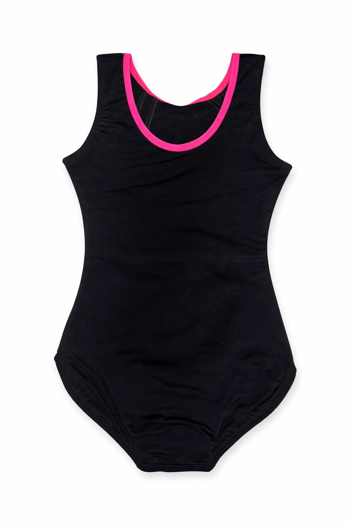 GLIMMER | Contrast Rhinestone Leotard