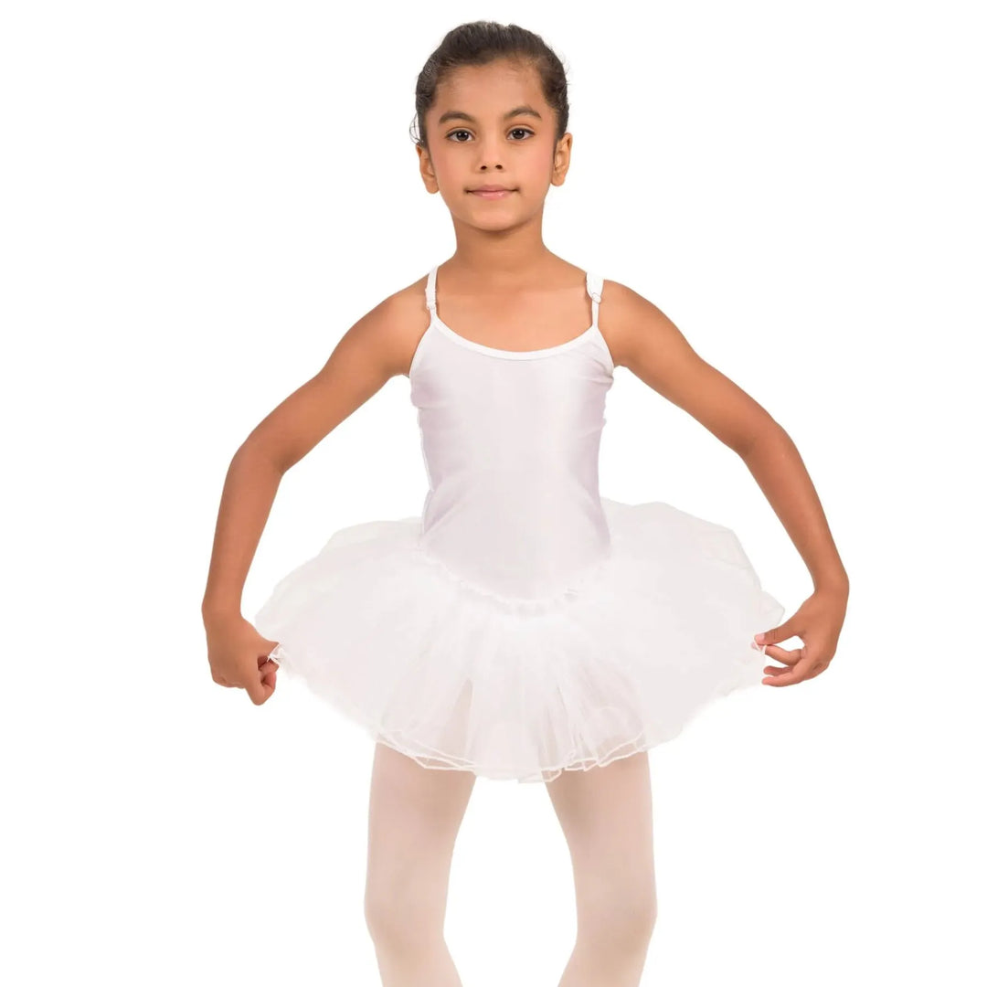 ESTELLA | Camisole Tutu Skirt Dress - White