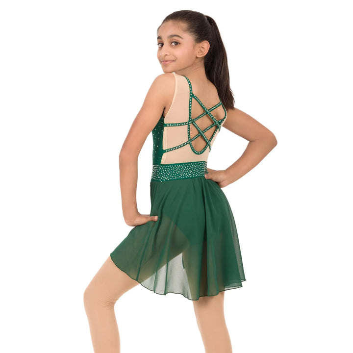SHINE | Cross-Back Skirted Dance Dress