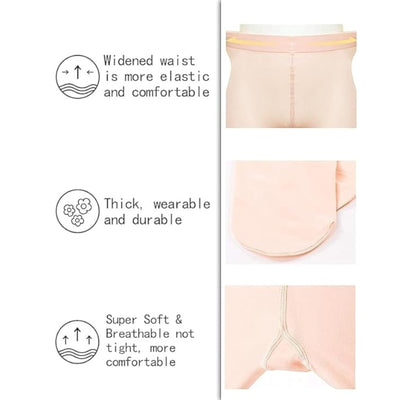 2-pcs Combo Ballet Pink Professional Footed Tights