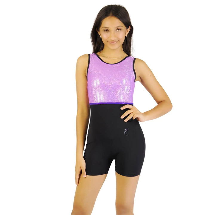 PURPLE GLOW  | Training Unitard