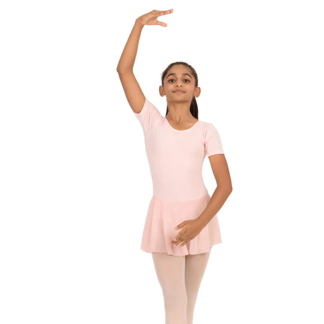 Short Sleeves Ballet Dress
