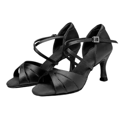 Modern Ballroom Satin Shoes