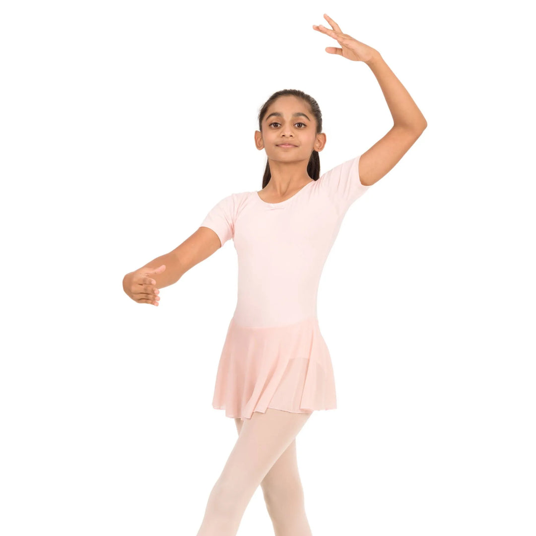 Short Sleeves Ballet Dress