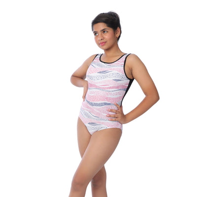 Blue Pink Dots Training Leotard