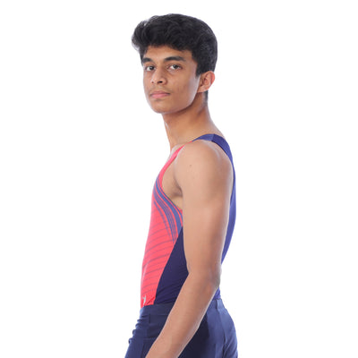 Bold Stripes Athletic Boys Leotard