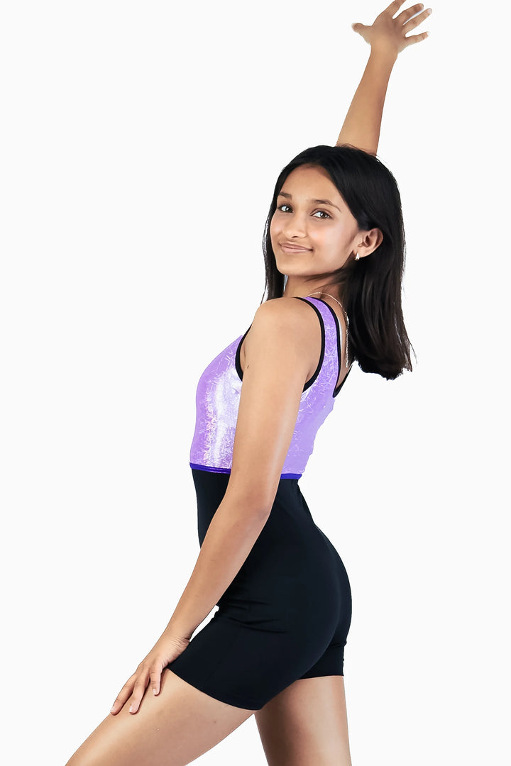PURPLE GLOW  | Training Unitard
