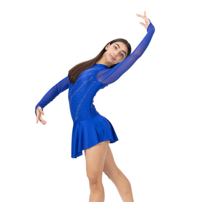 Rhythmic gymnastics/Figure Skating Rhinestone Leotard dress