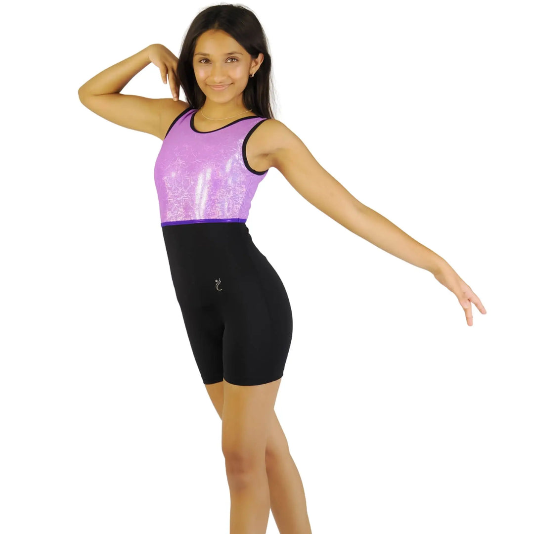 PURPLE GLOW  | Training Unitard