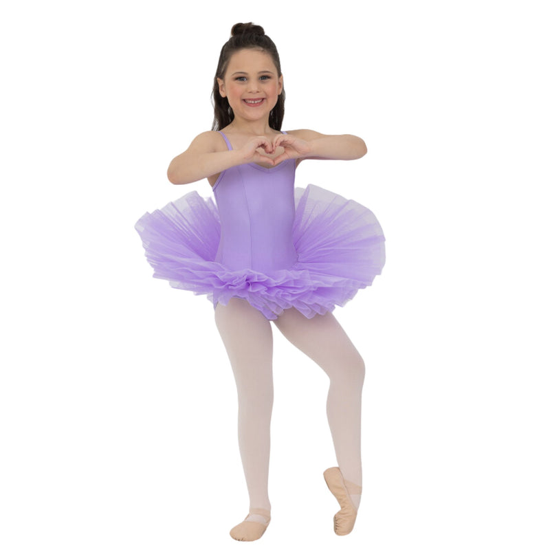 Camisole Stiff Tutu Skirt Leotard Dress