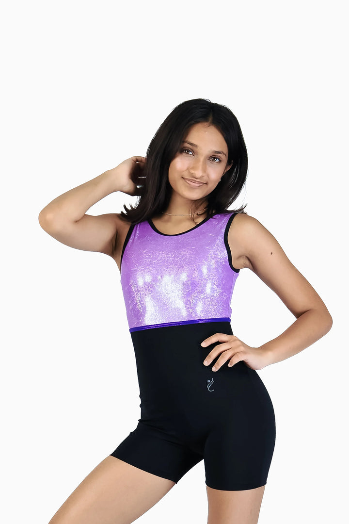 PURPLE GLOW  | Training Unitard