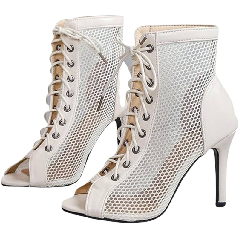 9 cm Latin Dance Performance Booties