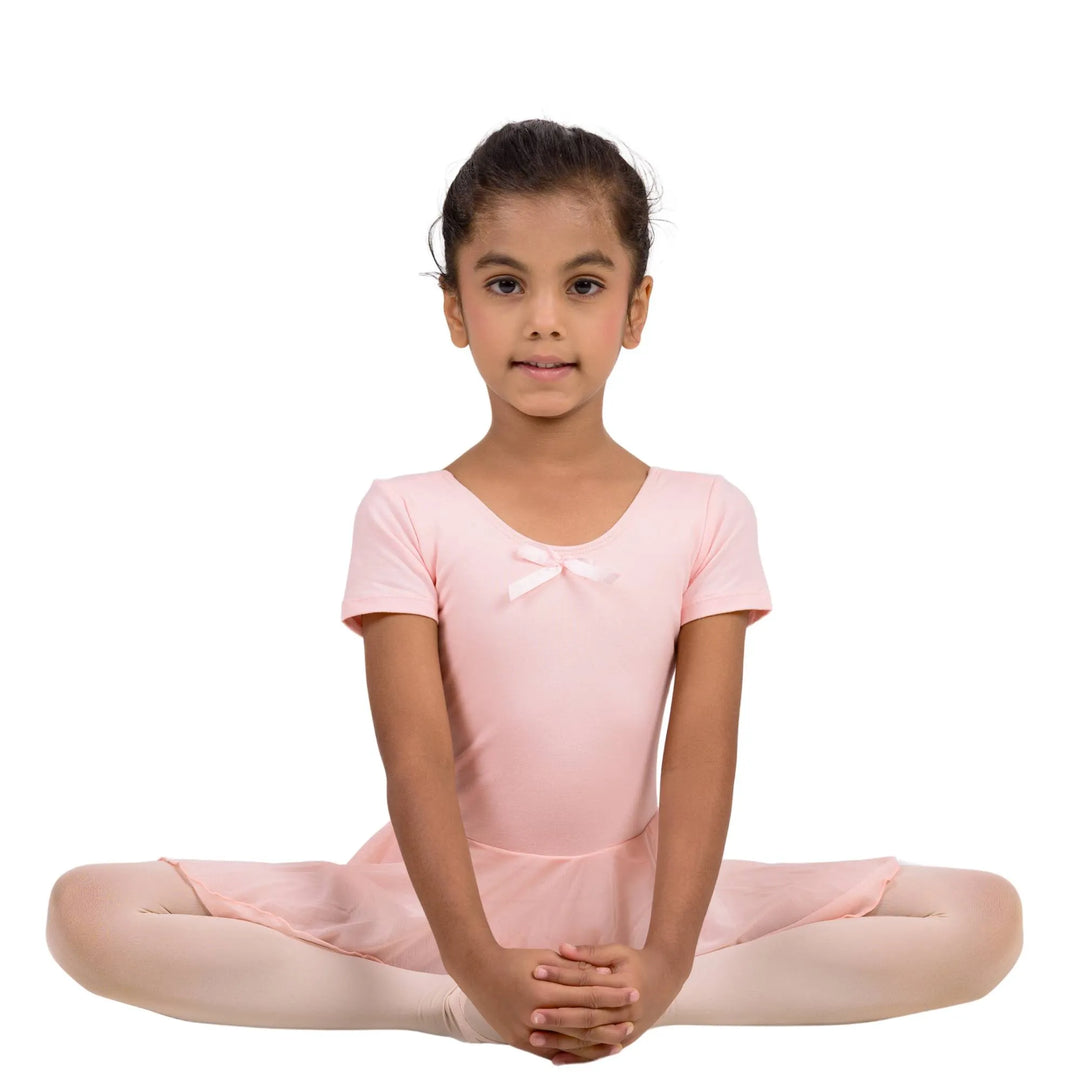 Short Sleeves Ballet Dress