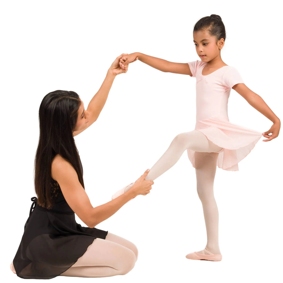 Short Sleeves Ballet Dress