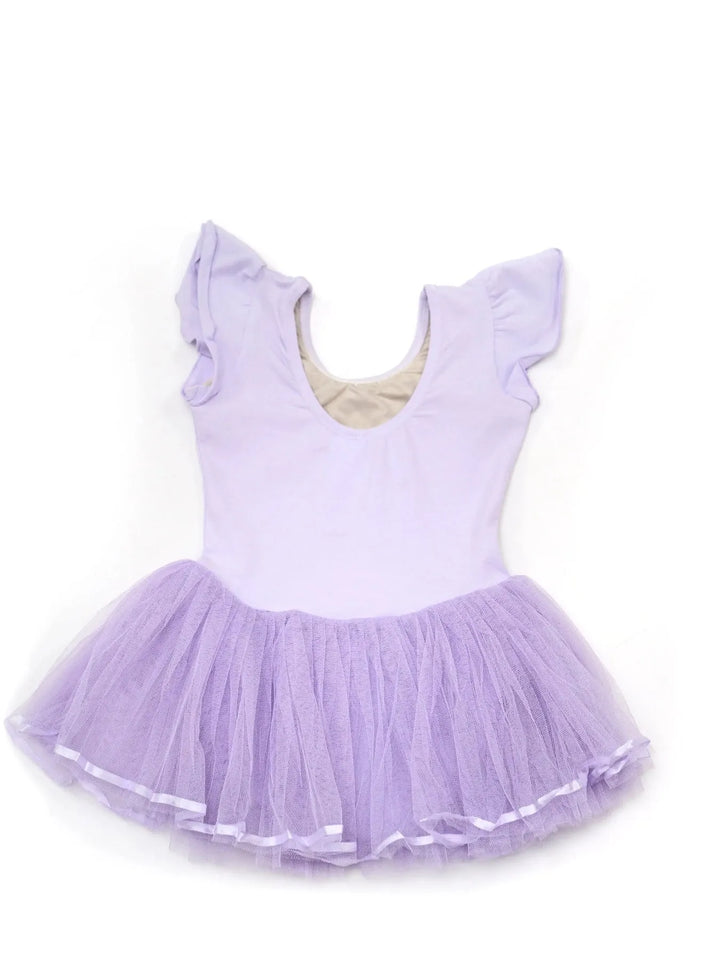 FLUFF | Flutter Sleeves Dress - Lavender