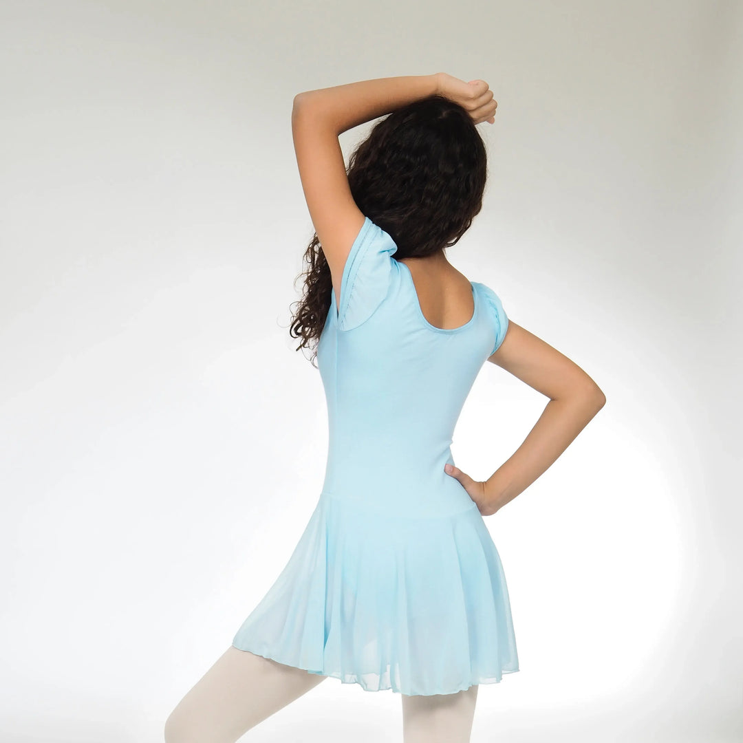 FLUFF | Flutter Sleeves Dress - Light Blue