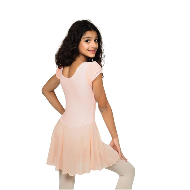 Combo - Fluff Leotard Dress and Convertible Tights - Ballet Pink