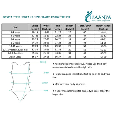 Leotards Gymnastics Sparkle & Shine Leotards IKAANYA