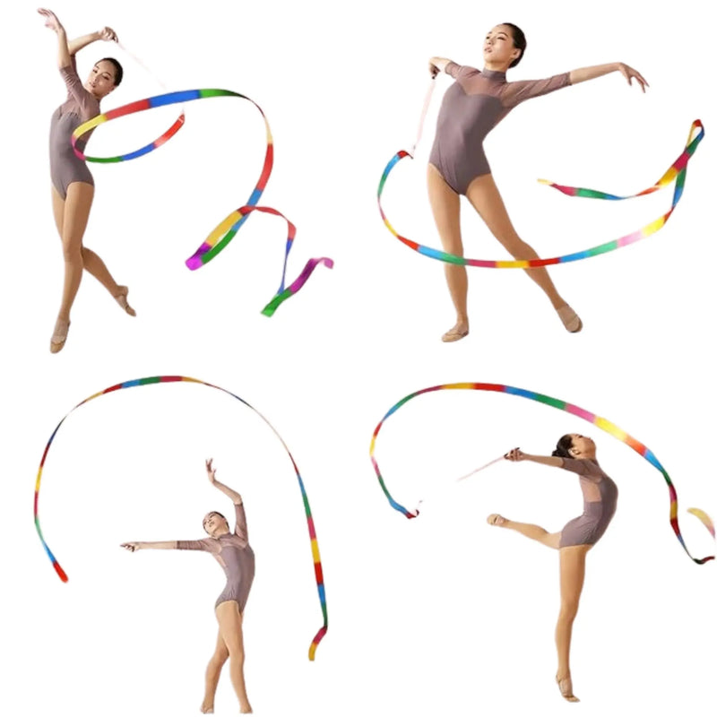 IKAANYA  Accessories Rainbow Artistic Gymnastics Dance Band