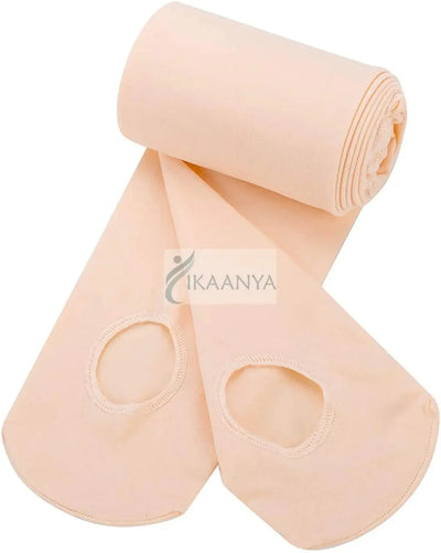 IKAANYA   Ballet  Pink 2 pcs Combo Professional Transition Convertible Tights