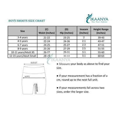 IKAANYA  Bottoms Boys Gymnastics Shorts