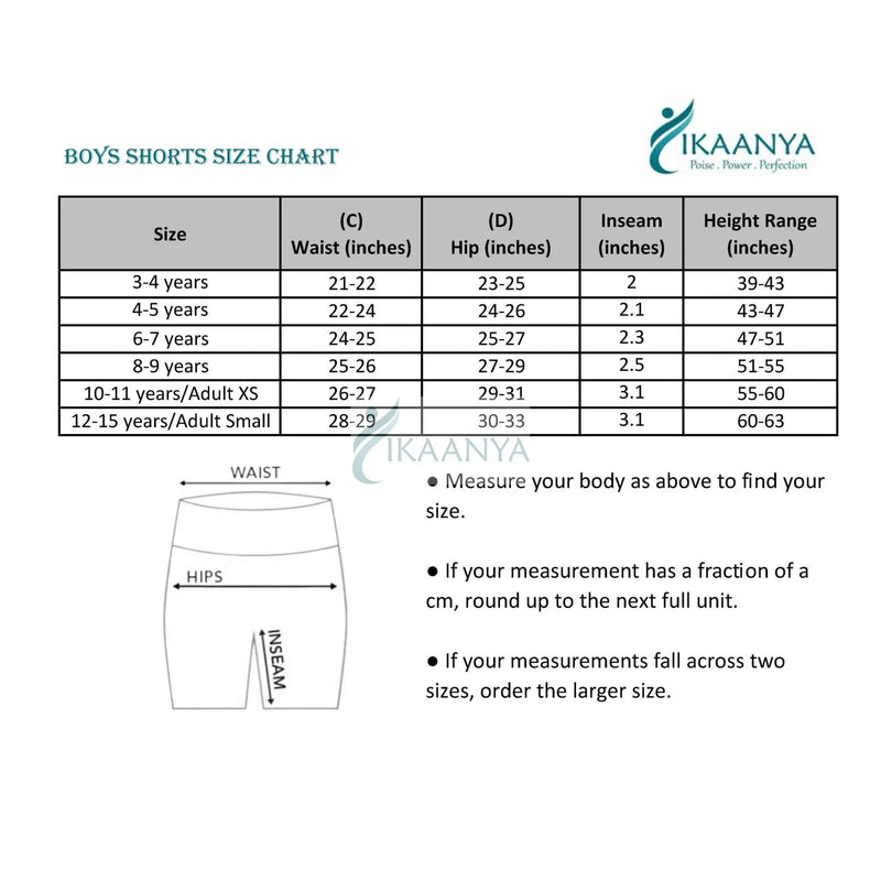 IKAANYA  Bottoms Boys Gymnastics Shorts