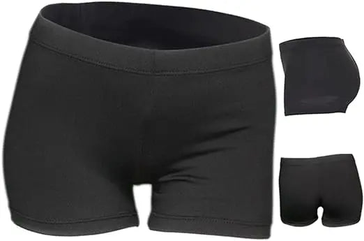 IKAANYA  Bottoms Solid Matt Finish Gymnastics/Dance Shorts