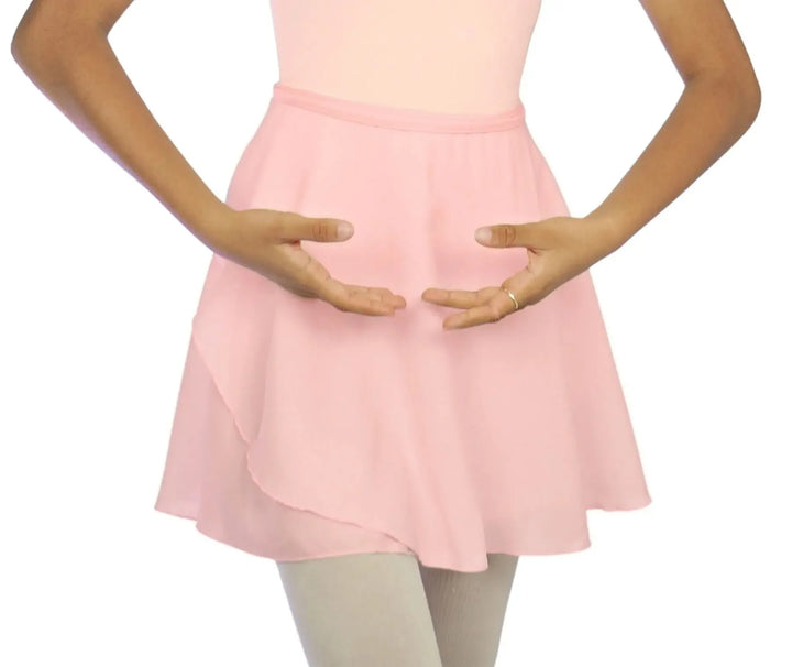 Combo - Belle Leotard and Elastic Skirt - Peach