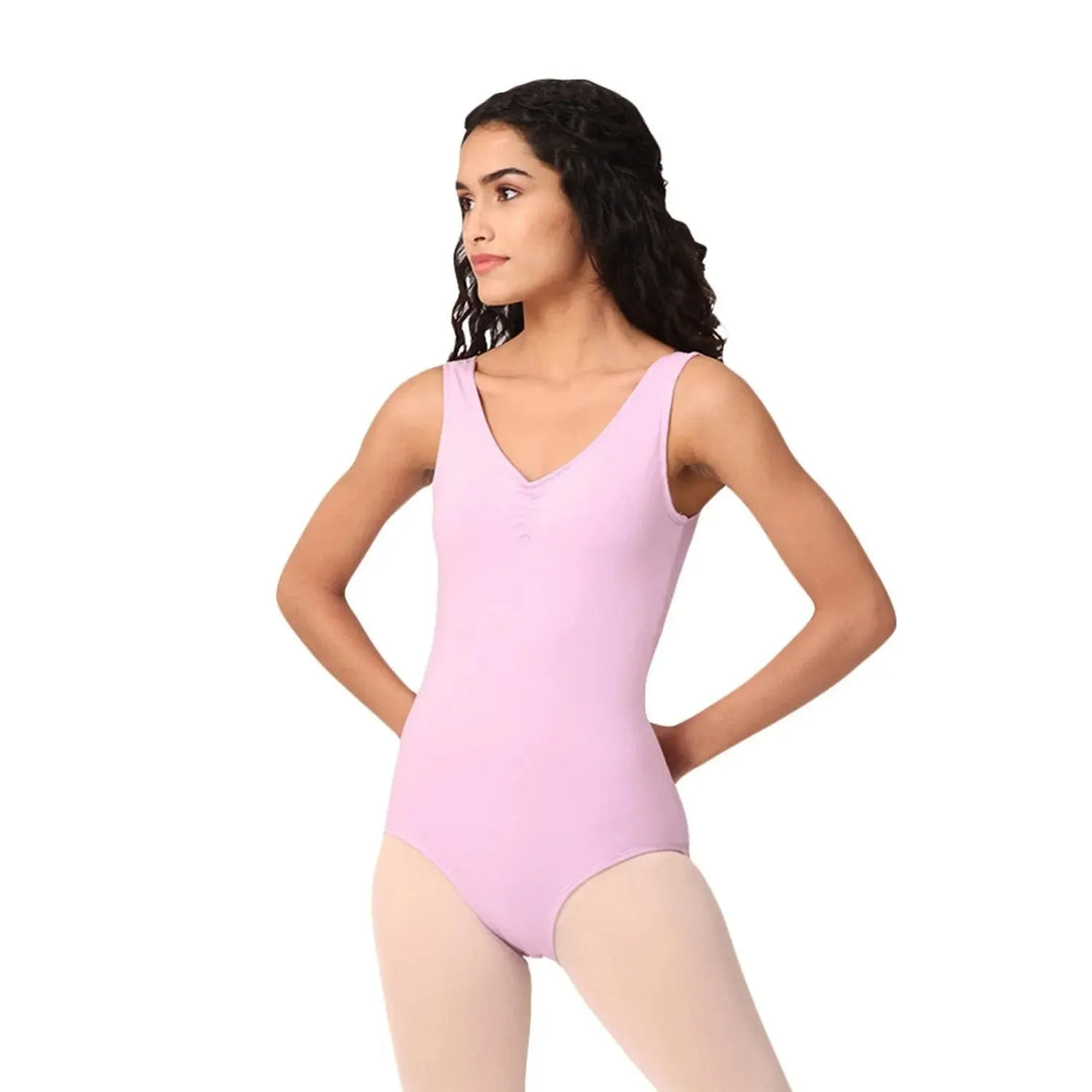 Combo - Luna Tank Leotard and Elastic Skirt - Lilac