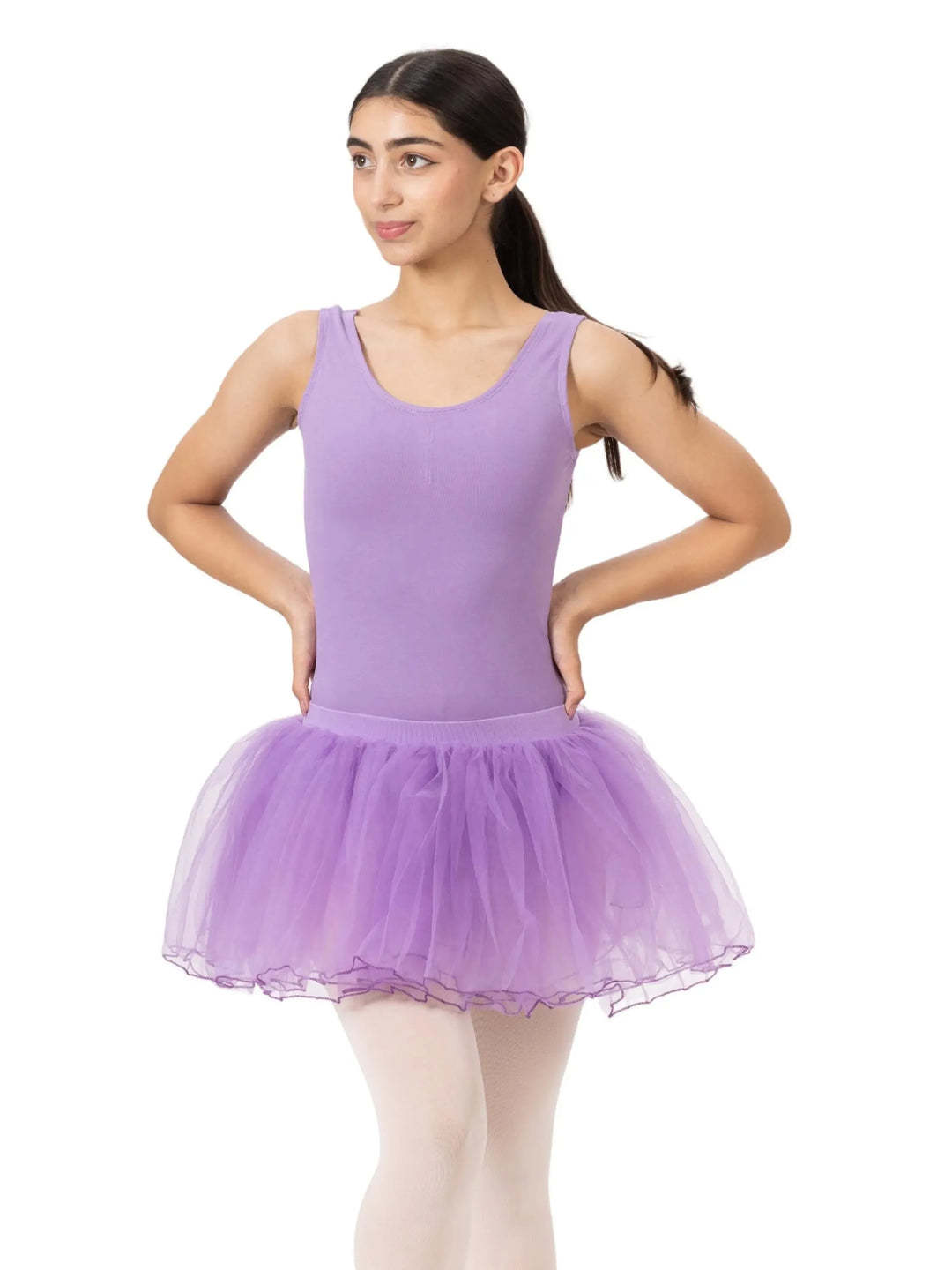 Combo - Classic Tank Leotard and Tutu Skirt - Lavender