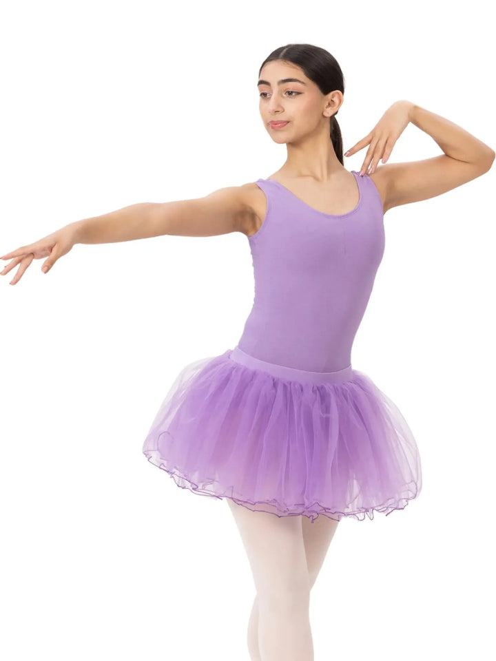 Combo - Classic Tank Leotard and Tutu Skirt - Lavender