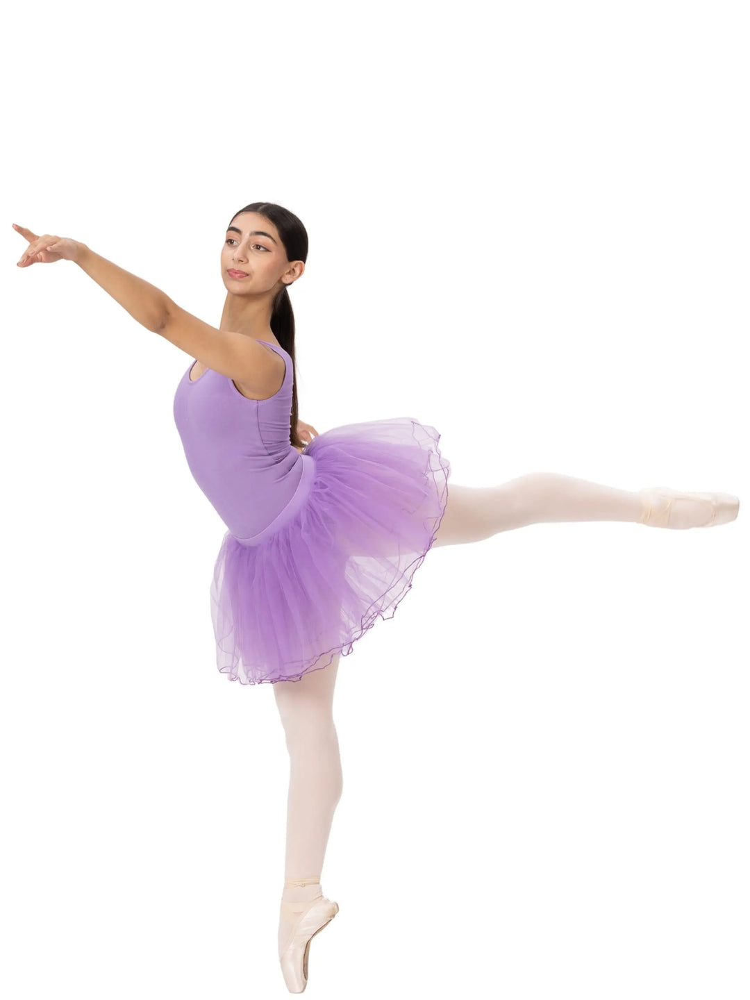 IKAANYA  Combo Ballet Tank Leotard and Tutu Skirt Combo