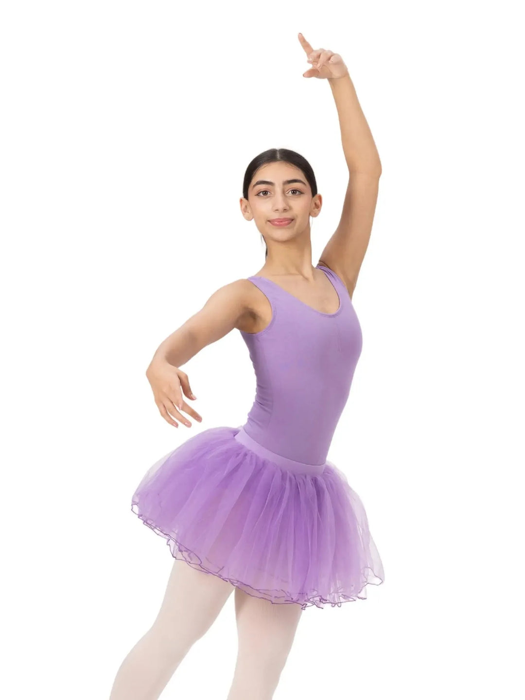 Combo - Classic Tank Leotard and Tutu Skirt - Lavender
