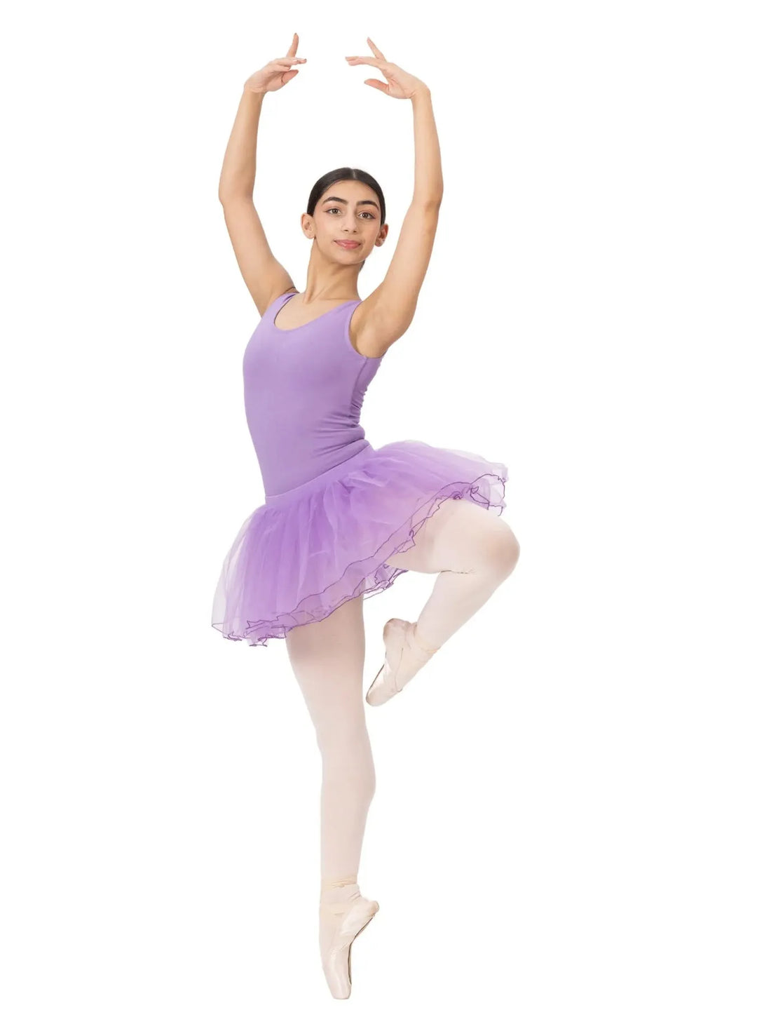 Combo - Classic Tank Leotard and Tutu Skirt - Lavender