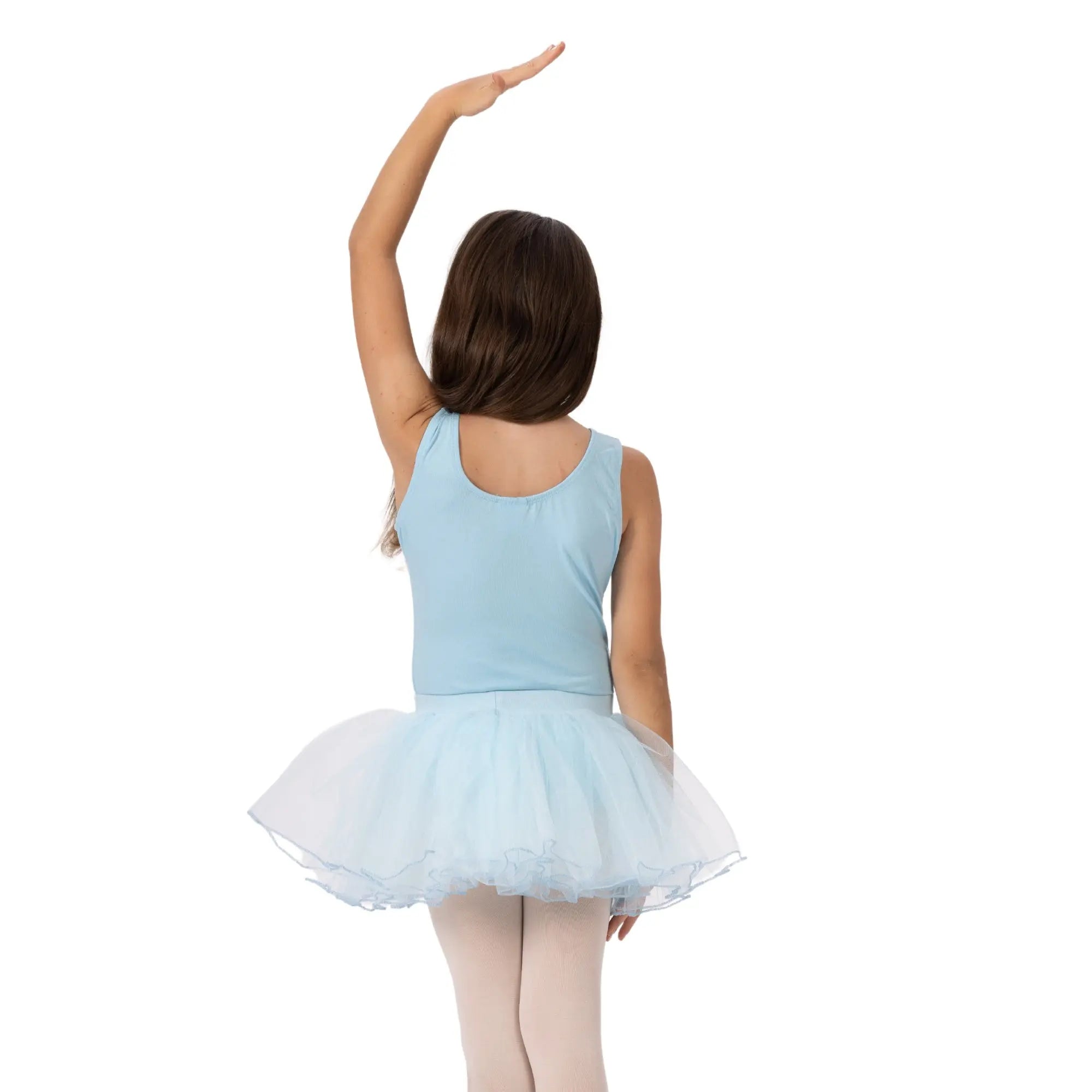 White Tank Tutu Leotard