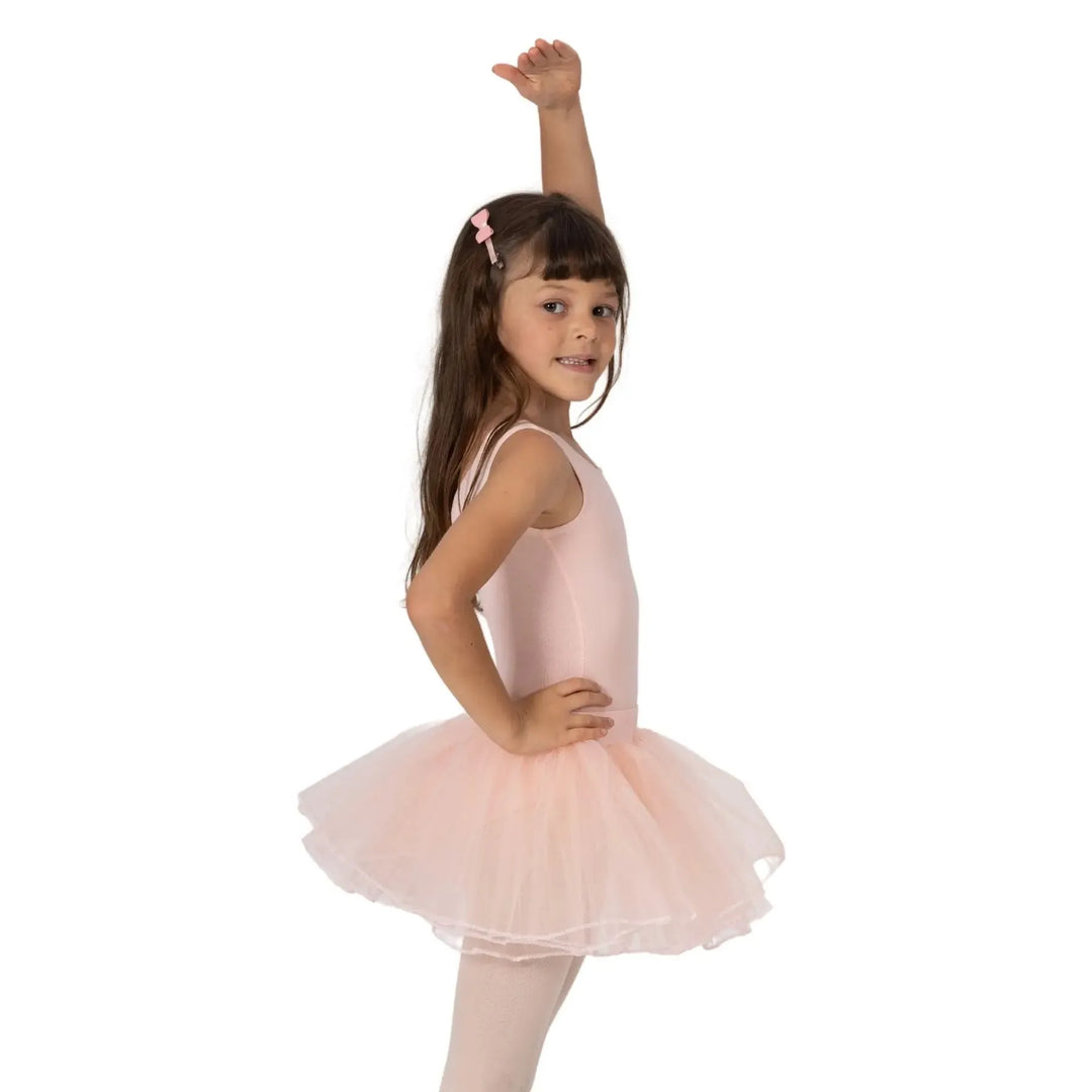 Combo - Classic Tank Leotard and Tutu Skirt - Ballet Pink