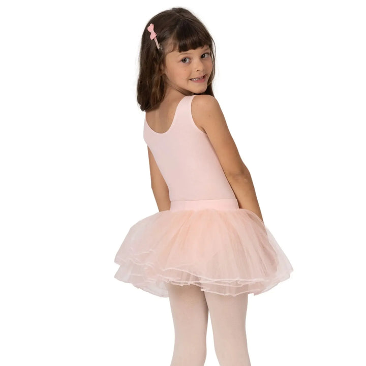 Combo - Classic Tank Leotard and Tutu Skirt - Ballet Pink