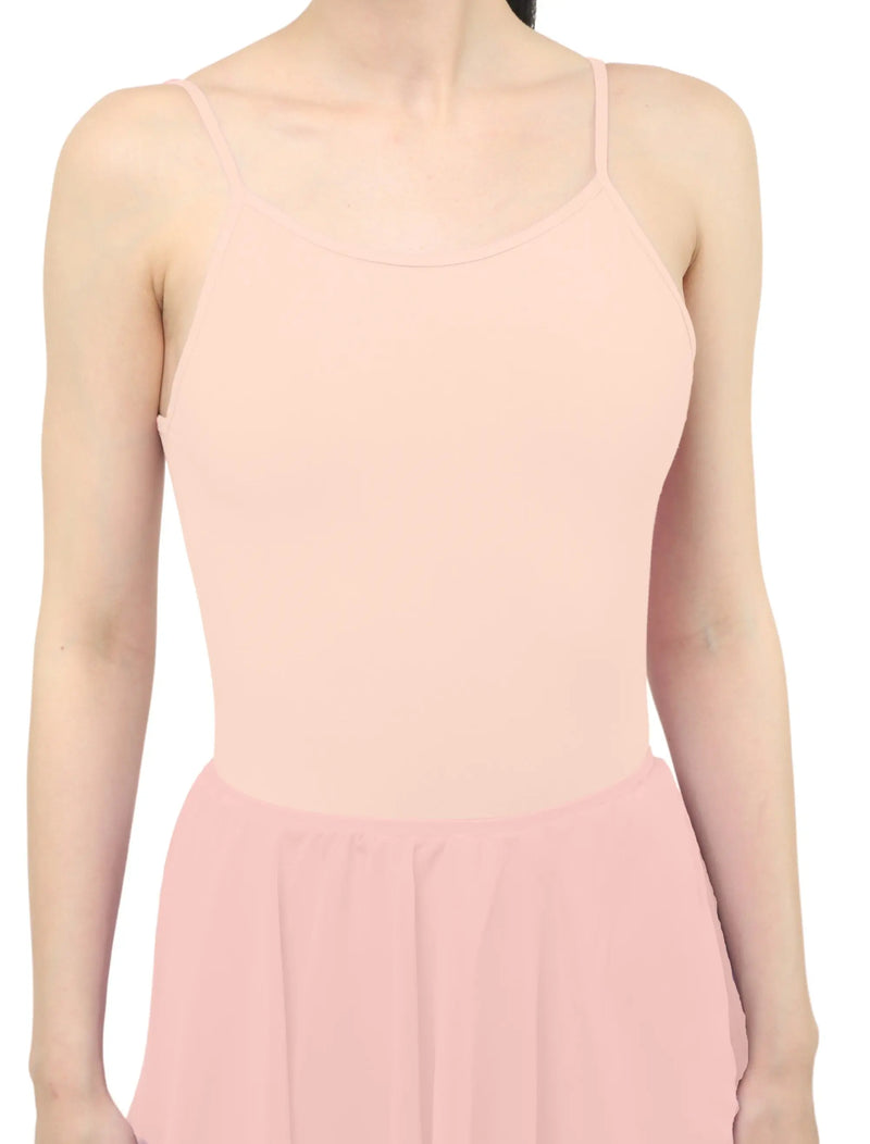 IKAANYA  Combo Camisole Leotard with Elastic Skirt