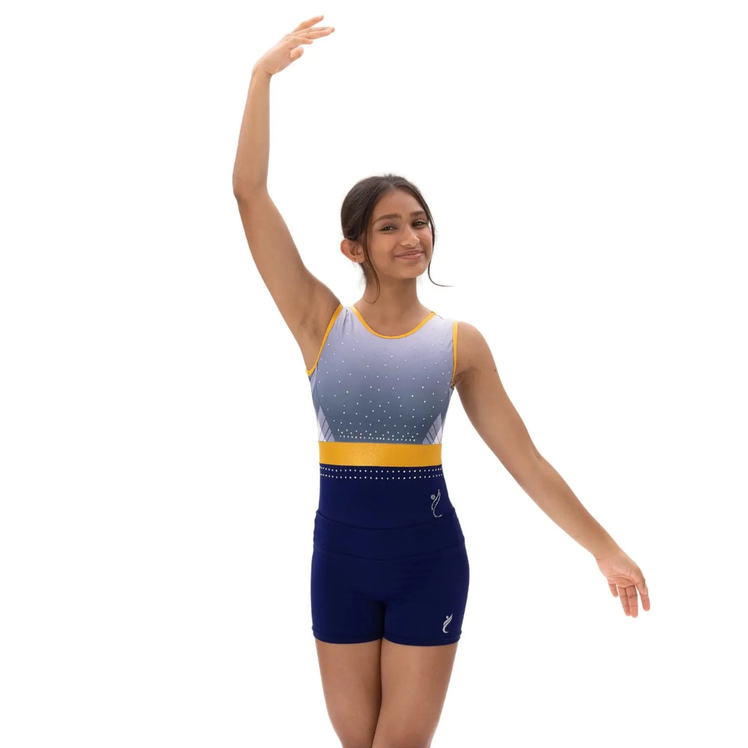 Combo - Plaid Leotard and Shorts