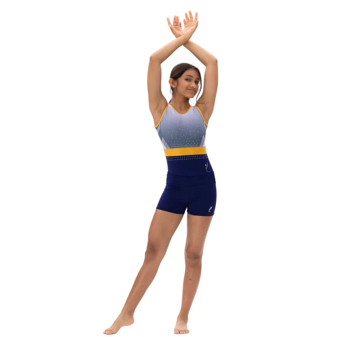 Combo - Plaid Leotard and Shorts