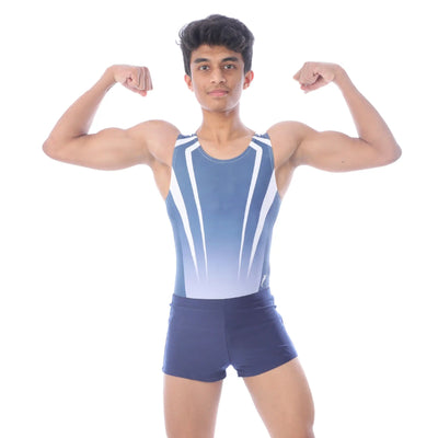 IKAANYA  Combo Shadow Strikes Boys Leotard with Shorts