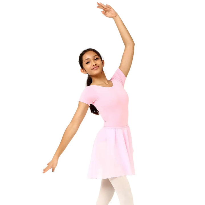 Combo - Belle Leotard and Elastic Skirt - Pink