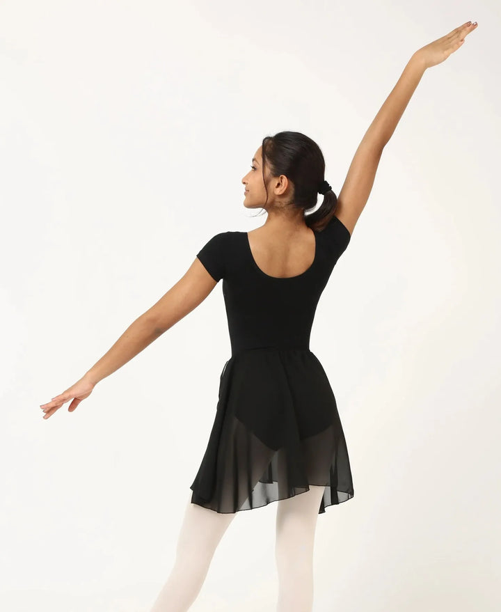 Combo - Belle Leotard and Elastic Skirt - Black