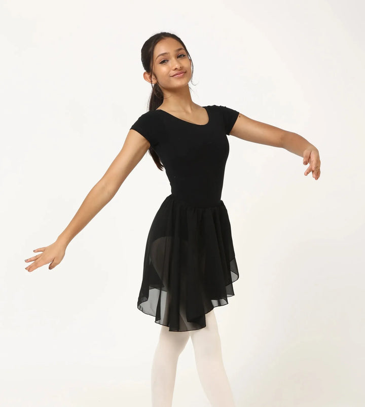 Combo - Belle Leotard and Elastic Skirt - Black