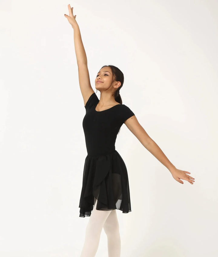 Combo - Belle Leotard and Elastic Skirt - Black